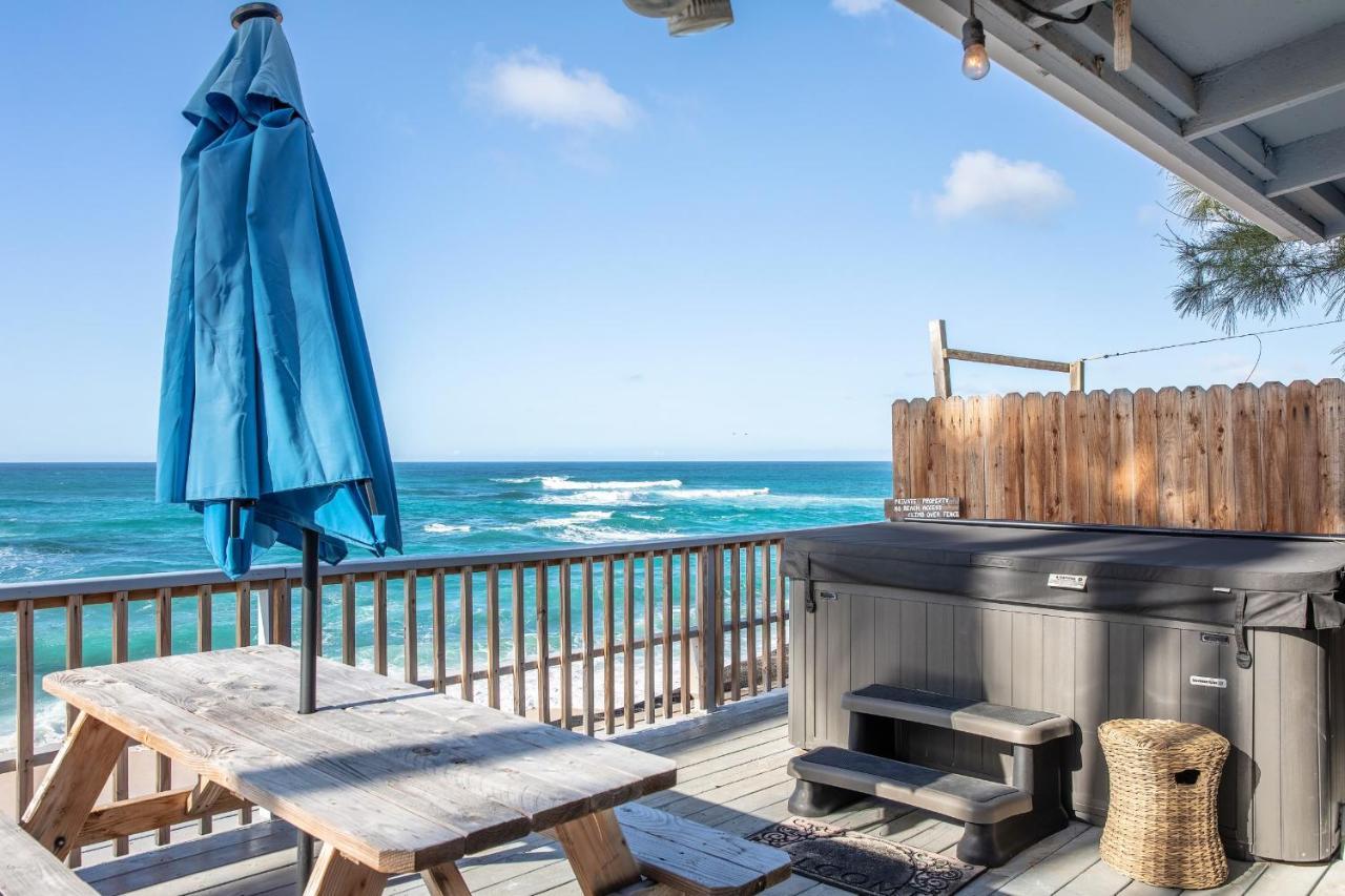 Hawaii Oceanfront Beach House Paradise On The Beach Family Activities Haleiwa Eksteriør bilde