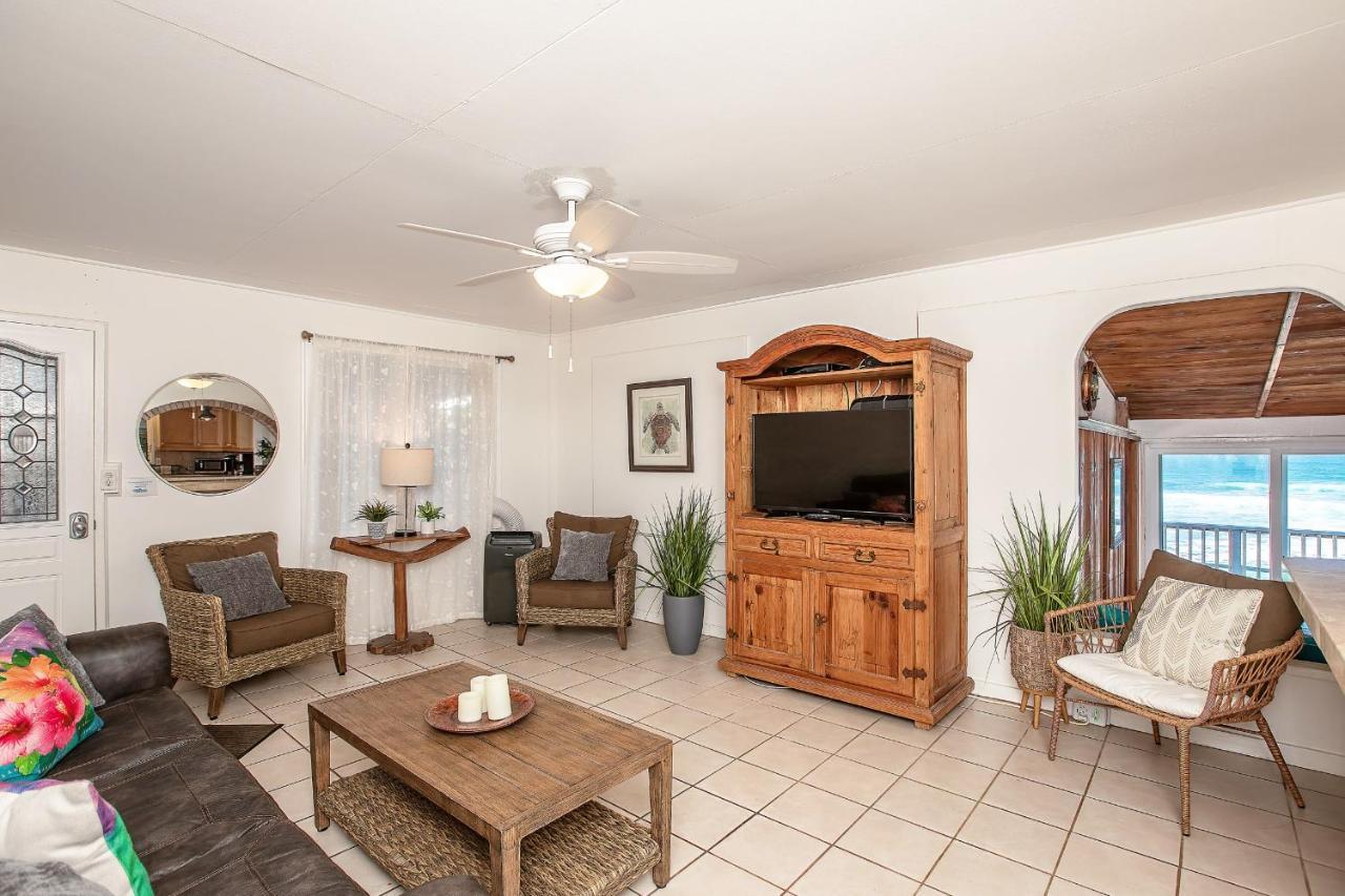 Hawaii Oceanfront Beach House Paradise On The Beach Family Activities Haleiwa Eksteriør bilde
